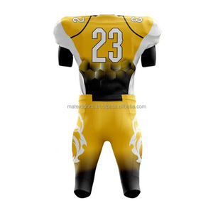 Vente en gros directe du fabricant, uniforme de football américain personnalisé avec logo, nouveau style, ensembles XL, meilleur matériau, design populaire - Product Image 3