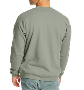 Sweat-shirt à col rond pour homme OEM ODM, tissu respirant et doux, pull décontracté avec logo personnalisé pour les acheteurs en gros mondiaux - Product Image 3