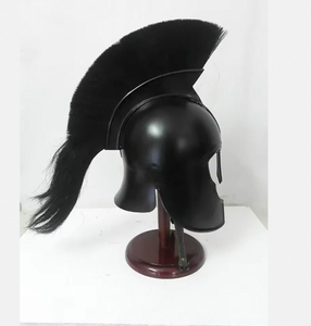 Casque de Chevalier Médiéval en Métal Poli Fait Main CH, Modèle Troie, Achille, Spartan, Décoration d'Intérieur, Objet de Présentation, Cadeau Pâques Noël - Product Image 4