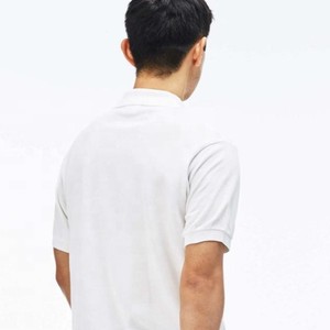 Camisa de Lona a Rayas Ecológica de Algodón para Hombre, Manga Corta, Cuello Clásico, Estilo Casual, Fabricante OEM Premium - Product Image 5
