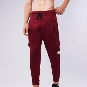 Men's Custom Casual Fleece Sweatpants Midweight Breathable Outdoor Joggers Elastic Waist Comfortable Fit Wholesale Summer Flat - Product Image 3