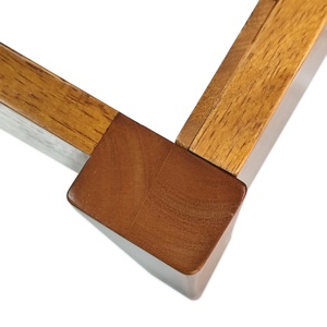 Cadre de lit en bois écologique, finitions écologiques, taille reine ou personnalisable, construction durable et robuste, cadre de lit plateforme en bois, OEM/ODM - Product Image 6