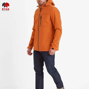 Veste Softshell de qualité supérieure Ryan Pro Gear pour hommes, imperméable, coupe-vent, écologique, avec logo personnalisé - Product Image 1