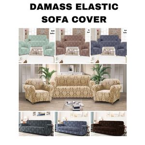 Fundas de Sofá Lavables con Diseño de Damasco, de Poliéster, para Sofás de Tres Plazas, para el Hogar o la Sala de Estar de un Hotel, Tamaño Personalizado - Product Image 3