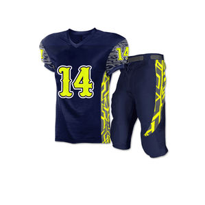 Uniforme de Fútbol Americano Sublimado Transpirable, Personalizado al por Mayor, Camiseta y Pantalones - Product Image 6