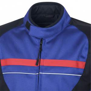 เสื้อแจ็คเก็ตมอเตอร์ไซค์ผู้ชาย ระบายอากาศได้ดี กันน้ำ มีซับใน ปิดด้วยซิป แบบคลาสสิก ผลิตจากโพลีเอสเตอร์/คอตตอน คอร์ดูร่า - Product Image 5