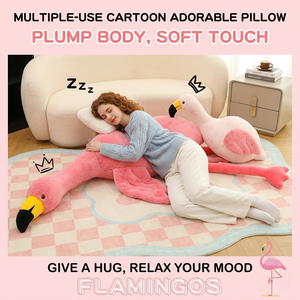 Aika - Peluche Gigante de Flamenco, Relleno de Algodón PP, Súper Suave, Venta al por Mayor - Product Image 3