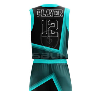 Créez votre propre logo, uniforme de basket-ball respirant imprimé, couleurs et tailles personnalisées, haute qualité, fabriqué au Pakistan, prix de gros - Product Image 6