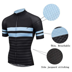 Uniforme de Ciclismo de Alta Calidad con Protección UV para Entrenamiento al Aire Libre, Chaqueta con Cremallera y Pantalones Cortos - Product Image 6