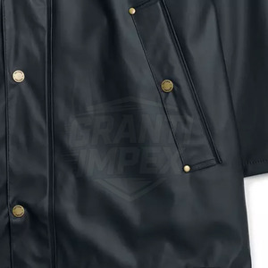 Manteau imperméable pour homme à capuche, style unique, tissu respirant et écologique, léger, vêtements d'extérieur - Product Image 6