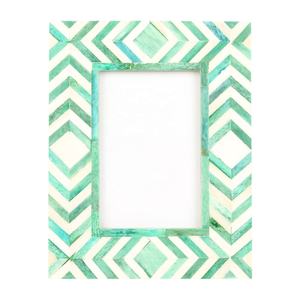 Precio al por mayor cuerno hueso indio hecho a mano artículo de alta calidad marco de fotos diseños personalizados producto más vendido resina madera - Product Image 2