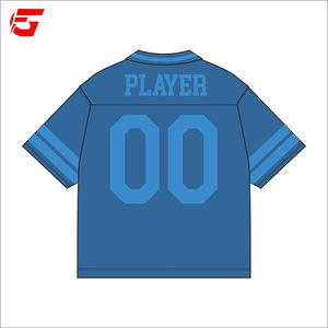 Maillot de football américain court personnalisé en mesh, maillots de joueur sublimés, maillots courts streetwear, maillot de football américain rétro - Product Image 6