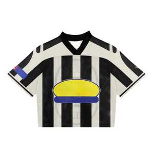 Tenue de sport personnalisée pour équipe adulte unisexe, manches courtes, 7V7, imprimée de haute qualité, sublimée, réversible, en maille 100% polyester respirante - Product Image 3