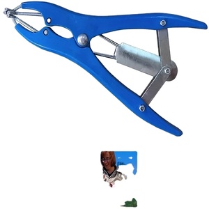 Forceps de Castration Animale Réutilisables en Acier Inoxydable de Qualité Supérieure, 12 Pouces, Instrument Chirurgical Vétérinaire, Modèle Élastrateur pour Chevaux - Product Image 3