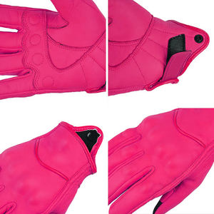 Guantes de Motociclismo Modernos con Diseño de Cuero a Prueba de Viento y Transpirable para Uso en Ciudad y Carretera Abierta - Product Image 5