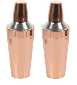 Juego de Coctelera de Cobre y Metal Único, con Logotipo Personalizado, Incluye Agitador de Cobre con Colador, Regalo de Navidad - Product Image 1