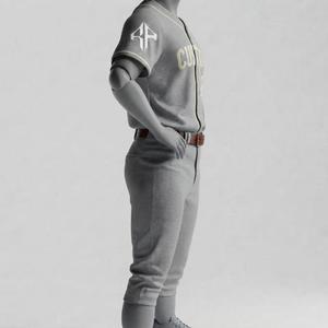 Uniforme de Béisbol de Alta Calidad para Hombre con Estampado Sublimado y Logotipo Blanco, 100% Poliéster, Manga Corta, por RIVIAN ATLANTIC - Product Image 4