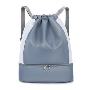 Multipurpose Drawstring Gym <b>Backpack</b> with Independent Shoe Compartment Waterproof Sport Bag for Swimming Travel bag <b>student</b> bag - Product Image 4