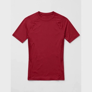 Camiseta Casual de Manga Corta con Cuello en V para Hombre, de Secado Rápido, Tejida en Poliéster, para Verano - Product Image 2