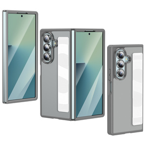 Étui transparent antichoc en TPU avec dragonne pour Galaxy Z Fold - Product Image 5