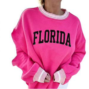 Sweat-shirt confortable pour femme à col montant, en tissu doux et chaud, coupe décontractée, manches longues et style tendance pour tous les jours. - Product Image 2