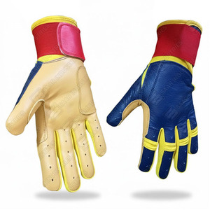 ถุงมือเบสบอลซอฟต์บอลหนังวัวแท้ขายดี ทนทาน ใช้ได้ทั้งมือซ้ายและขวา สีสันโดดเด่น นุ่มสบาย ข้อมือยาว - Product Image 2