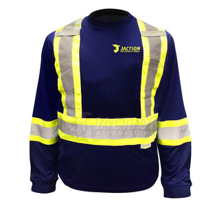 Camisa de Trabajo de Alta Visibilidad con Diseño Nuevo y Personalizado, Camisa de Trabajo Reflectante para Venta en Línea - Product Image 4