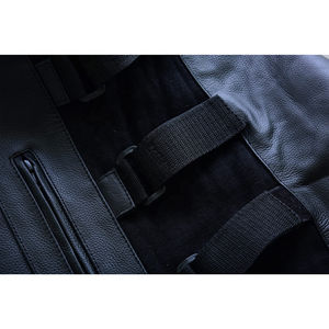 Chaleco de Motocicleta de Cuero para Hombre, Diseño Moderno y Elegante, Resistente al Viento, Talla Grande, Alta Calidad, Impermeable y Transpirable - Product Image 5