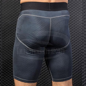 Private Label Hot Sale <b>Men</b> Compression <b>Shorts</b> Gym Fitness Wear <b>Men</b> Compression <b>Shorts</b> For Adult - Product Image 4