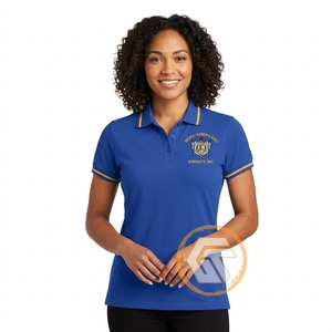 เสื้อเชิ้ตสตรี GREEK TREASURES Sigma Gamma Rho สำหรับสตรีนักศึกษา  แบบลำลอง ใส่สบาย ระบายอากาศได้ดี เป็นมิตรกับสิ่งแวดล้อม ผลิตจากโพลีเอสเตอร์/ผ้าฝ้าย - Product Image 2