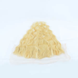 Paquetes de trama de cabello indio de caída cero y cierres frontales Vendedores de Rubia rusa y ceniza Producto de cabello humano de alta calidad - Product Image 4