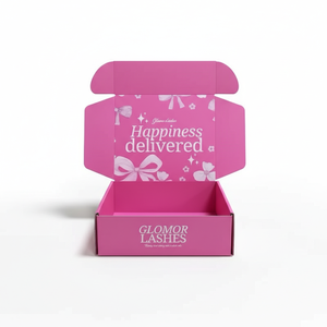 Boîtes en papier kraft auto-assemblables faites à la main au Vietnam, biodégradables, gaufrées, laminées brillantes, avec fermeture magnétique pour la vente au détail haut de gamme - Product Image 3