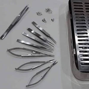 Kit de base de chirurgie de la main, 17 pièces en acier inoxydable, pour microchirurgie, chirurgie générale, laboratoire clinique, par Dentavex - Product Image 6