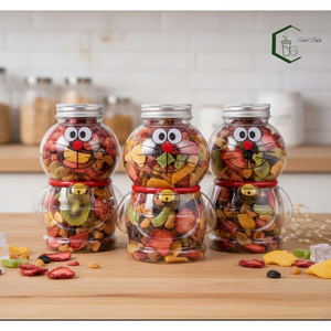 400ml PET <b>Plastic</b> Bottle with Aluminum Screw Cap Cartoon Shape Made in Vietnam for Beverage <b>Packaging</b> in Asia - Product Image 3