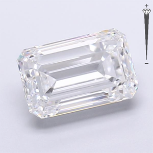 Diamante Cultivado en Laboratorio con Certificación IGI, Corte Esmeralda de 4.02 CT, Color D, Claridad VVS1, CVD LG 782640808 ROYAL GEMS para Joyería - Product Image 3