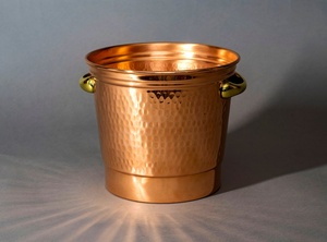 copper <b>goblet</b> soft finish copper <b>wine</b> glass elegant brushed copper <b>goblet</b> modern brushed copper glass thick wall copper <b>wine</b> - Product Image 2