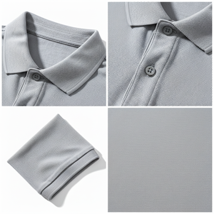 Chemises de golf décontractées pour hommes à manches courtes, en coton 100% anti-plis, avec logo personnalisé brodé ou imprimé, vente en gros - Product Image 4