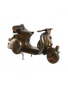 Miniature artisanale en laiton, figurine de scooter Chetak vintage, statue décorative, objet de décoration traditionnel pour table, salon - Product Image 4