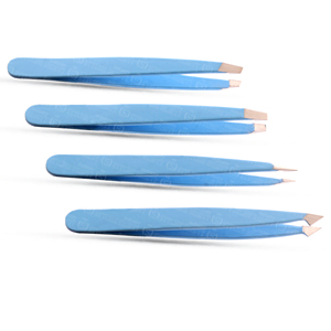 Nuevas Pinzas de Depilar de Acero Inoxidable con Punta Inclinada, Herramienta de Aseo de Lujo para Eliminar Vello Suelto - Product Image 3