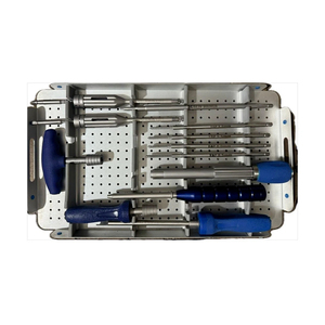 Surginexa – Kit d'instruments chirurgicaux orthopédiques de haute qualité certifié CE Classe I pour la fixation osseuse et la chirurgie traumatique, avec plateau - Product Image 2