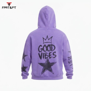 Nouveau design, légers, 100% coton, sweats à capuche d'hiver pour hommes, meilleure qualité, prix bas, fabriqués au Pakistan - Product Image 2
