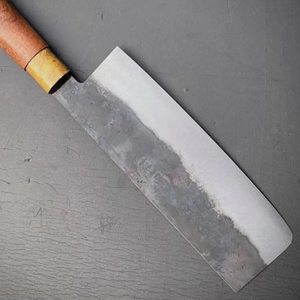 Couteau de chef Burraq OEM personnalisé, fait main, en acier au carbone de qualité industrielle, multifonctionnel, 10 pouces, épaisseur 2 mm, non réglable - Product Image 2