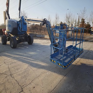 Plataforma Elevadora Eléctrica Autopropulsada de Grado Industrial con Brazo Telescópico Articulado Hidráulico, Altura Máxima de 14.2 m, Alcance de 11.05 m, Flexible - Product Image 6