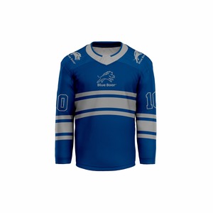 Camisetas de Hockey sobre Hielo Ligeras, Transpirables y Reversibles, Nombre del Jugador Personalizado, Servicio OEM, Impresión por Sublimación, Elásticas en Cuatro Direcciones - Product Image 4