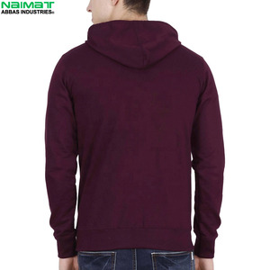 Comfortable <b>Thick</b> Cotton Zip Up Hoodie Men Soft Knit <b>Cardigan</b> Style Gym Sweat Shirt Warm Active Outwear - Product Image 5