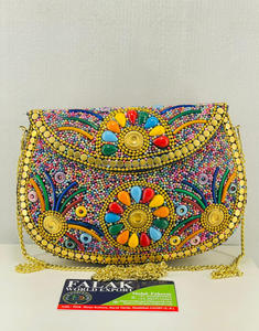 Bolso de mujer de mosaico de estilo bohemio y evento de noche de moda bolso de mosaico de exportación de lujo bolso de mano de declaración de moda FWE - Product Image 1