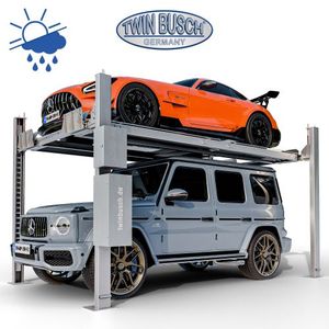 TW440P-230-FZ – Sollevatore a 4 colonne - Sollevatore da parcheggio - Zincato a caldo - 4,0 t - Product Image 1