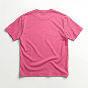 T-shirt Homme Ample à Col Rond et Manches Courtes 100% Coton, Grammage Lourd, avec Logo Frontal Personnalisé Imprimé en Sérigraphie - Product Image 2