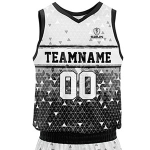 Uniforme de basket-ball pour adultes pour équipe, haute qualité, étiquette privée, logo personnalisé imprimé, 100% polyester respirant, respectueux de l'environnement - Product Image 4