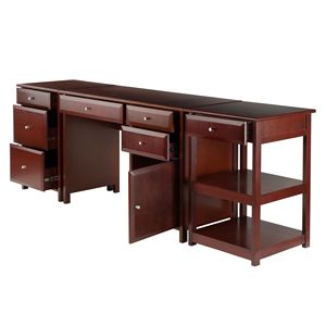 Juego de escritorio para ordenador de oficina Delta de 3 piezas - Product Image 3